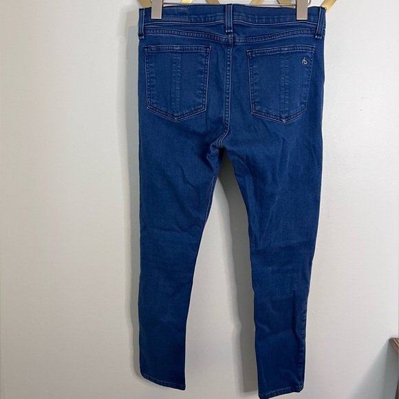 Rag & Bone High Rise Skinny Jeans Skye Wash Lightweight 28 - Picture 7 of 13